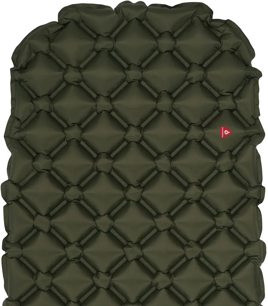 Килимок надувний Highlander Nap-Pak Inflatable Sleeping Mat PrimaLoft 5 cm Olive (AIR072-OG) - фото 4