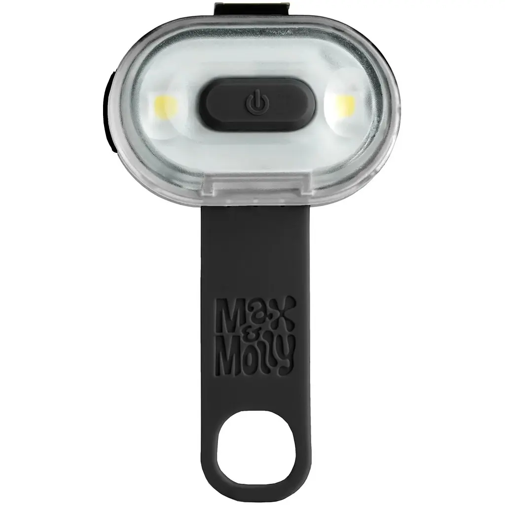 Ліхтарик світлодіодний Max & Molly Matrix Ultra Led Safety Hanging Pack для собак на нашийник чорний - фото 1