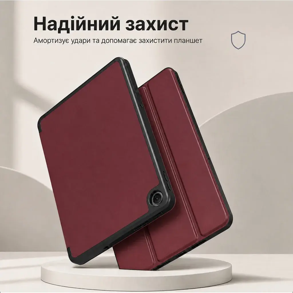 Чохол до планшета BeCover Flexible TPU Matte Xiaomi Redmi Pad 2 SE 9.7" (2026) Red Wine (716155) - фото 3