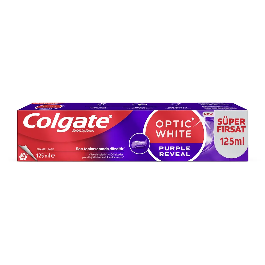 Зубная паста Colgate Optic White Purple Reveal 125 мл - фото 2
