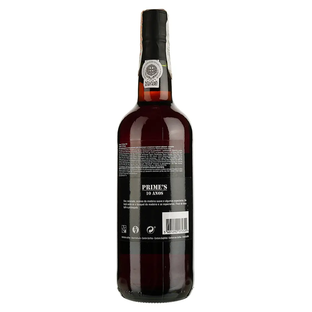 Портвейн Prime's Messias Porto 10 yo, червоне, солодке, 0,75 л - фото 2