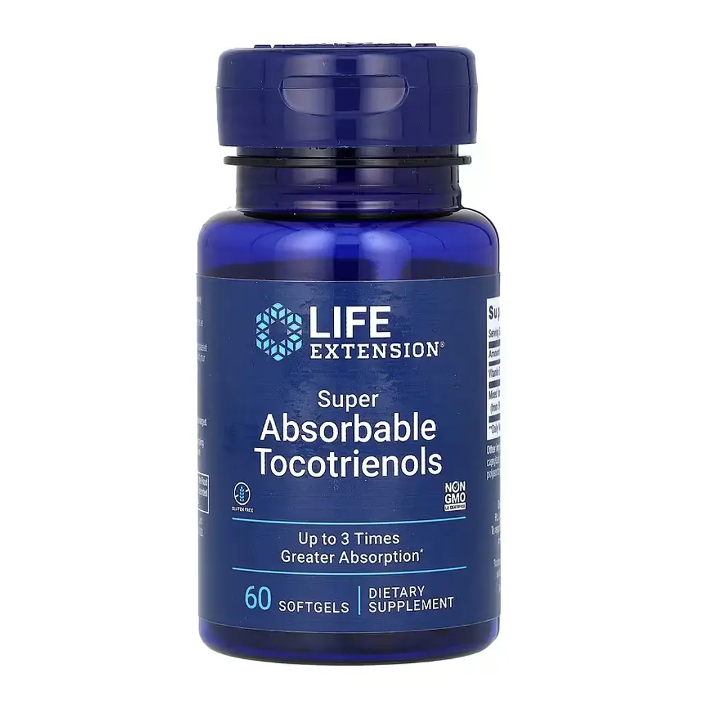Токотрієноли Super Absorbable Tocotrienols - 60 softgels