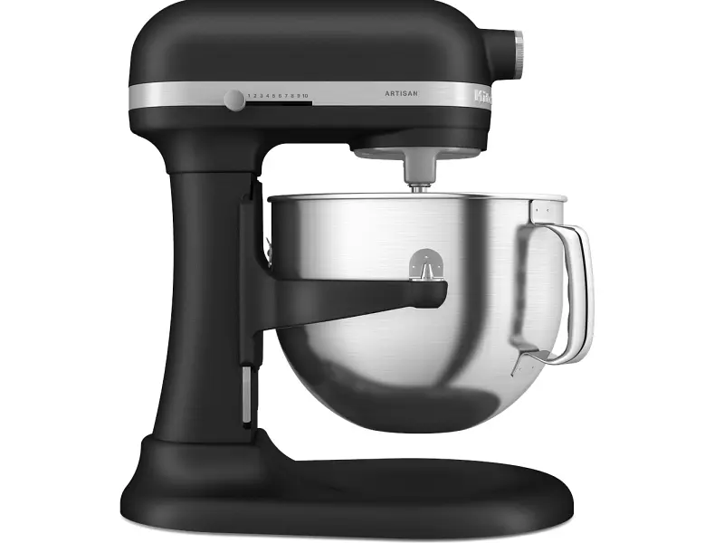Кухонна машина KitchenAid Artisan 5KSM70SHXEBK з підйомною чашею 6.6 л «Чавун» - фото 3