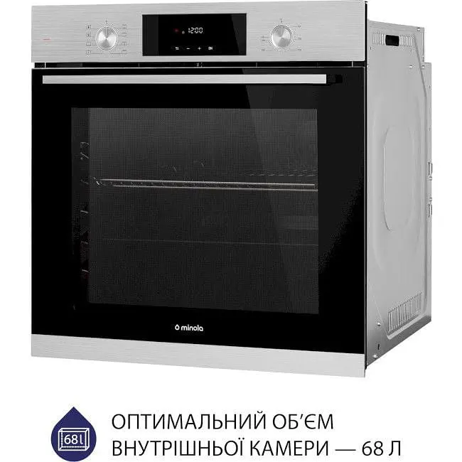Духова шафа Minola EOD 6804 Inox Нержавіюча сталь - фото 4