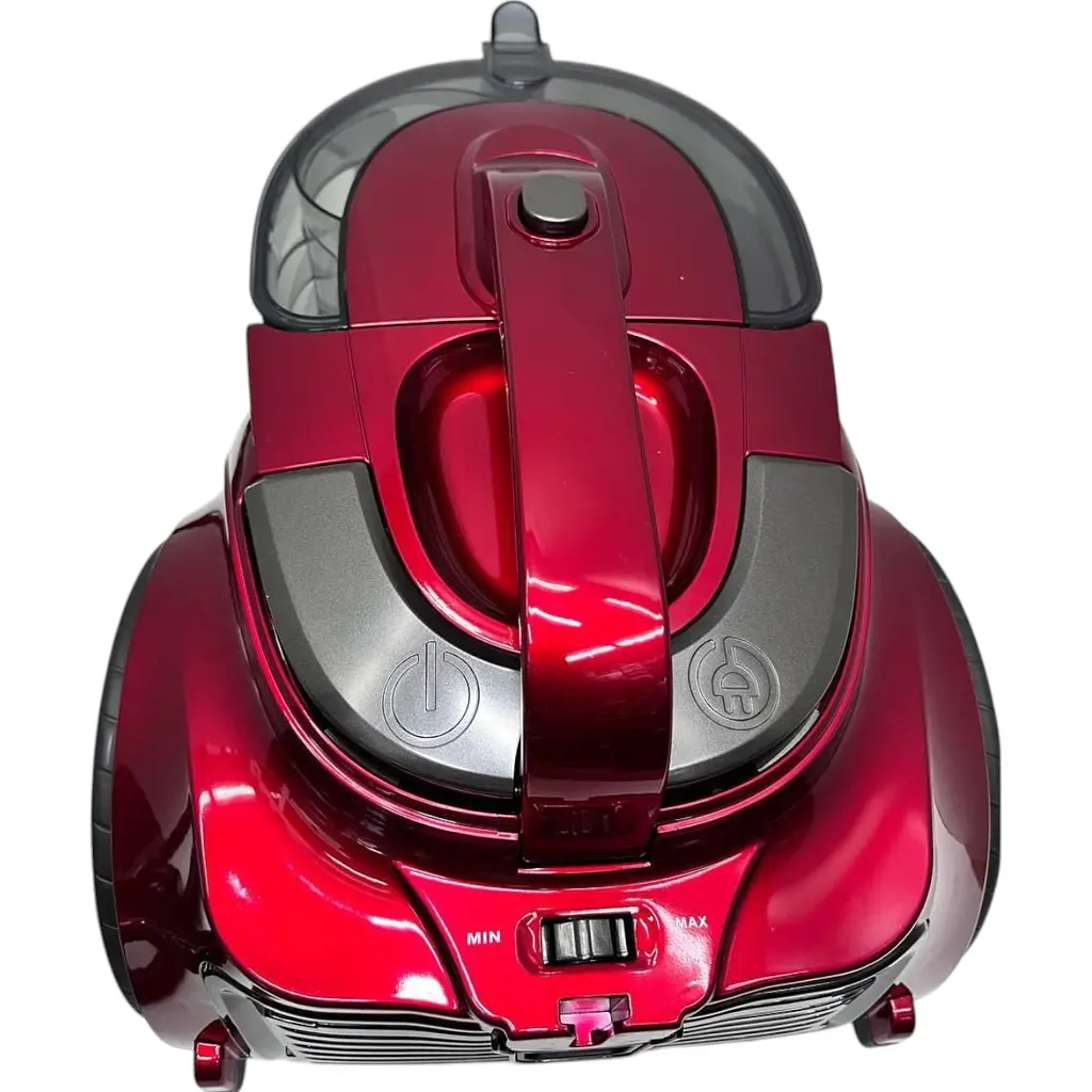 Контейнерний вакуумний пилосос Zepline ZP-6804 потужний з фільтром НЕРА 4 л 4000 Вт Червоний - фото 3