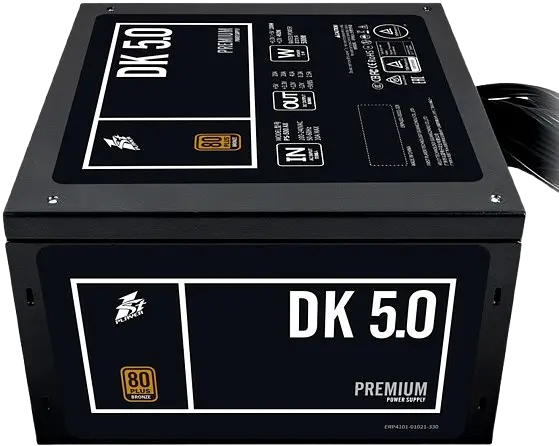 Блок живлення 1stPlayer PS-600AX 600W 80+ Bronze (DKPM-BRZ-600-BK-EU) - фото 5