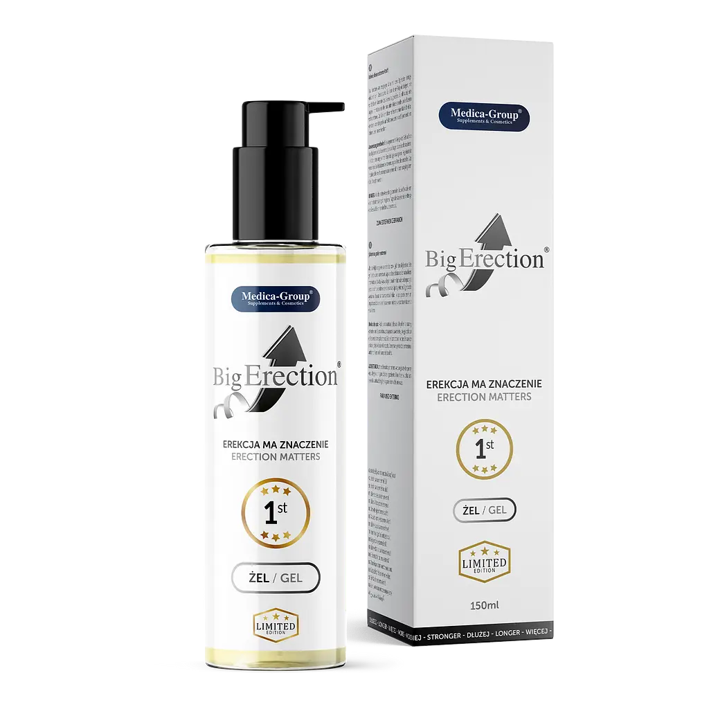 Гель Medica-Group Big Erection Gel для улучшения эрекции для мужчин 150 мл - фото 2