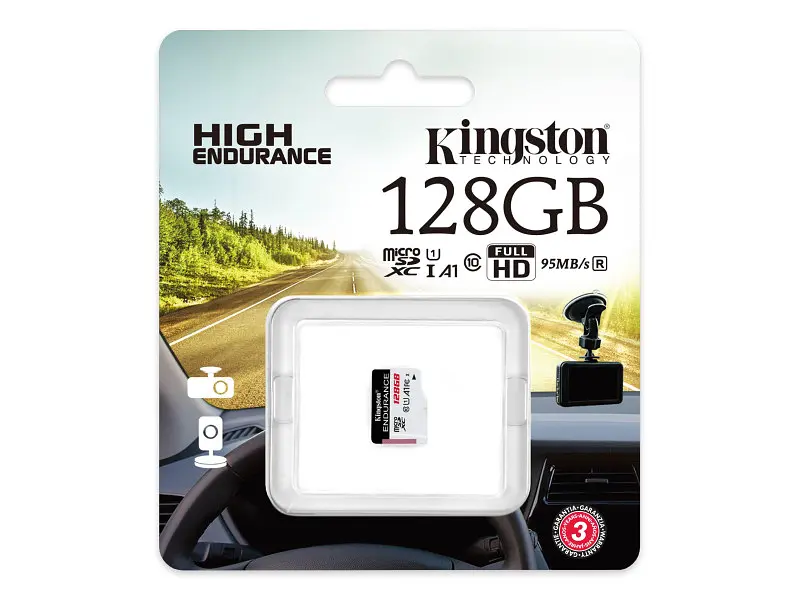 Карта пам'яті Kingston Endurance microSDXC Class 10 UHS-I A1 128 GB (SDCE/128GB) - фото 3