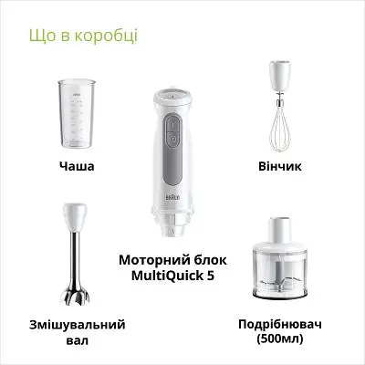 Блендер Braun (MQ 50236 MWH) - фото 9