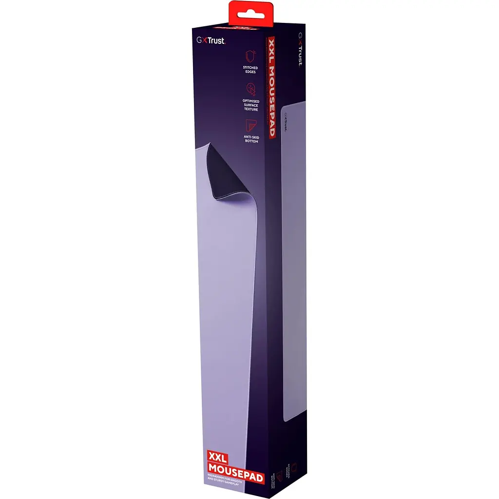 Ігрова поверхня Trust GXT 759 XXL (900x400x3мм) Purple (25614_TRUST) - фото 6