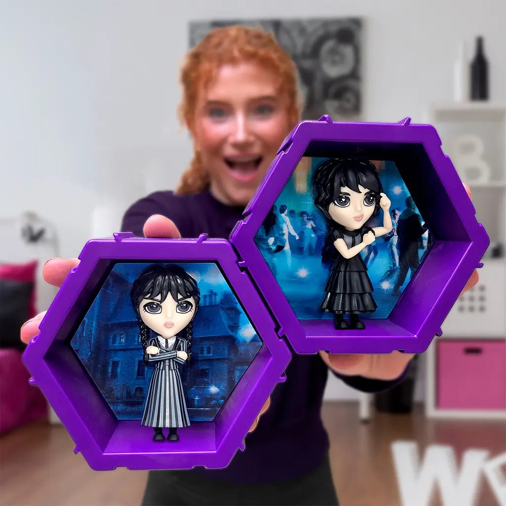 Колекційна фігурка WOW! Pods 4D Венздей у шкільній формі (WED-1001-01) - фото 3