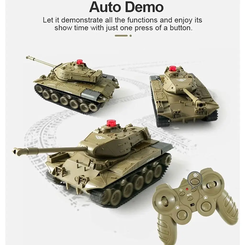 Радиоуправляемый танк 2.4 ГГц - фото 3