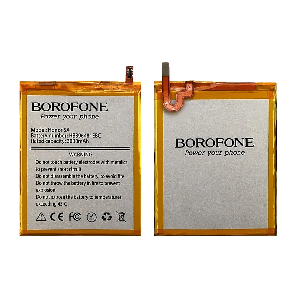 Акумулятор Borofone HB396481EBC для Huawei Y6 II/ Honor 5X - фото 2