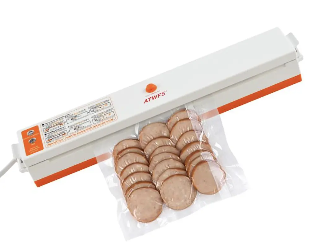 Кухонний вакуумний упаковщик Vacuum Sealer Freshpack PRO ∙ Збереження свіжості упаковщик Vacuum Sealer та економія місця - фото 2