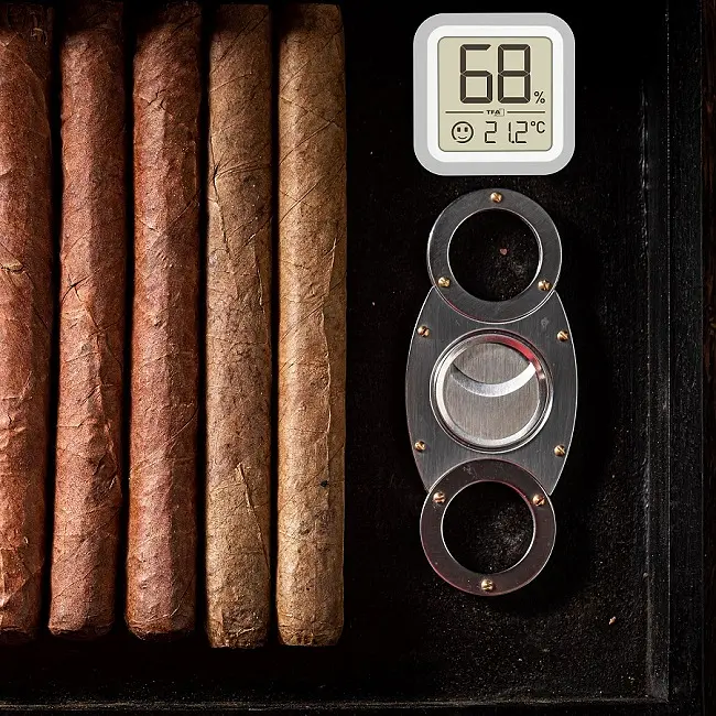 Цифровой термогигрометр для хьюмидоров TFA 30505654 - фото 10