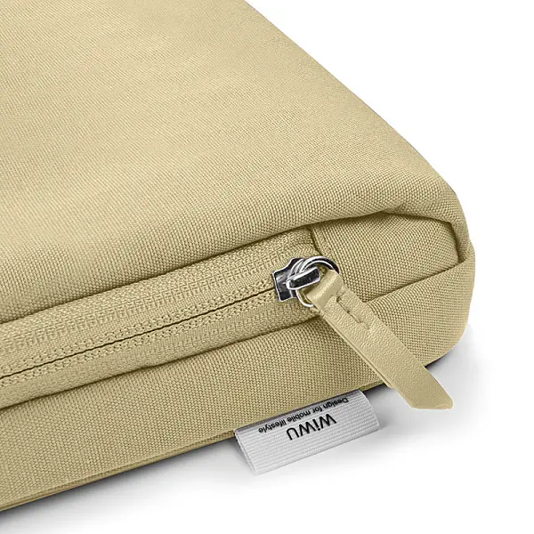 Сумка для ноутбука WiWU Ora Laptop Sleeve MacBook 14` Beige (6936686405553) [79308] - фото 3