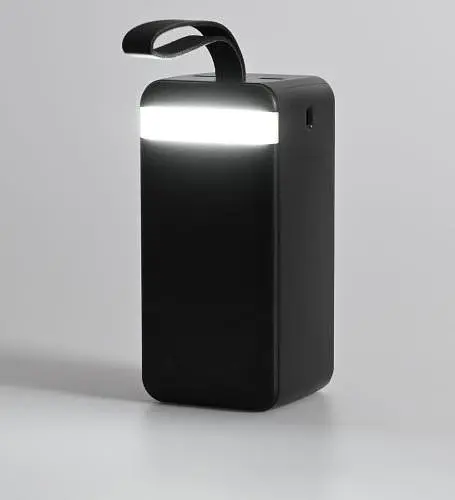 Універсальна мобільна батарея 50000 mAh, Titanum 741S, Black, 22.5 Вт, 2xUSB / Type-C, QC 3.0, PD, LED ліхтарик (TPB-741S-B) - фото 3