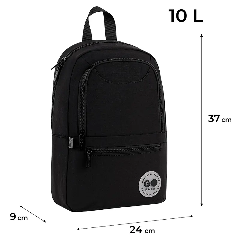 Рюкзак GoPack Education Teens 119S чорний Чорний (GO26-119S-1) - фото 2