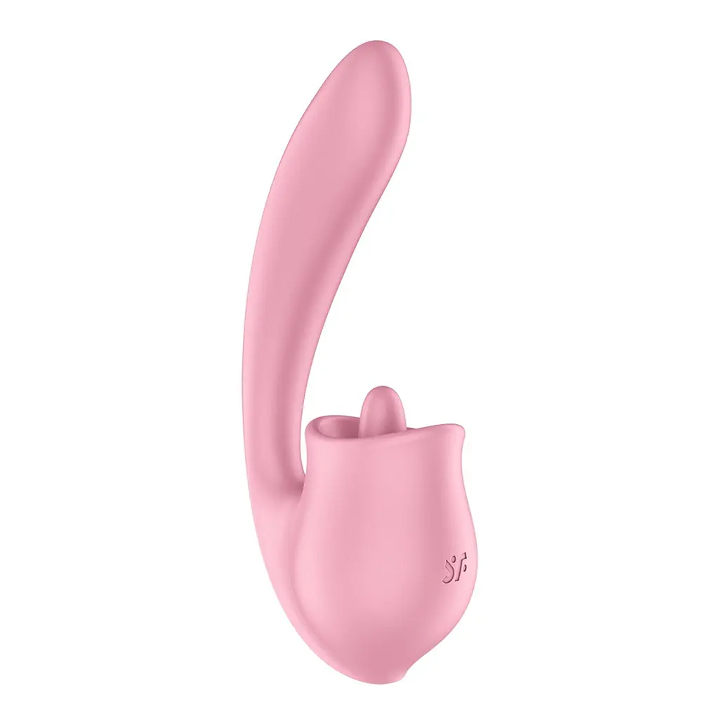 Вибратор Satisfyer Tongue Genius Вагинально-клиторальный - фото 3