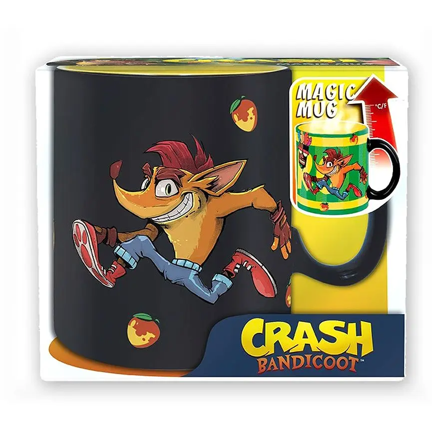 Чашка хамелеон AbyStyle Crash Bandicoot Nitro 460 мл - фото 5