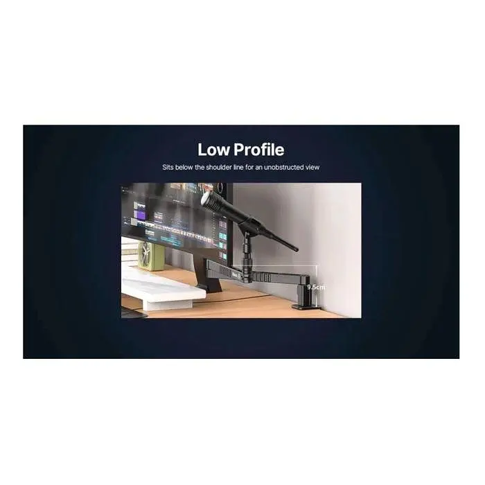 Штатив-тримач Ulanzi Vijim low-level Xiaomicrophone Stand UV-2991 LS26 Black - фото 7