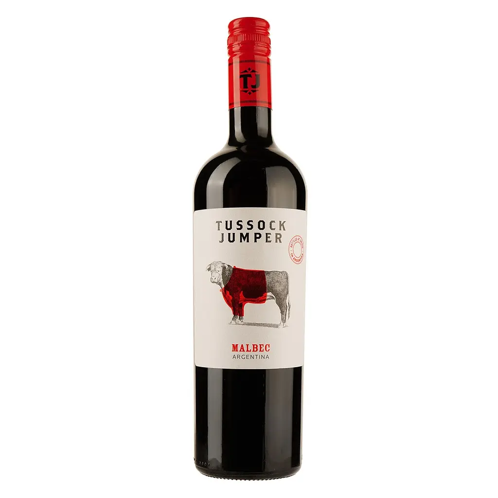 Уцінка. Вино Tussock Jumper Malbec, червоне, сухе, 0,75 л