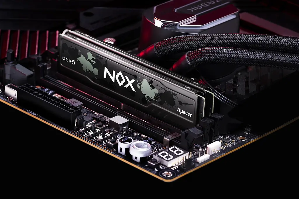 Модуль памятi DDR5 2x16GB/5200 Apacer NOX (AH5U32G52C522MBAA-2) - фото 4