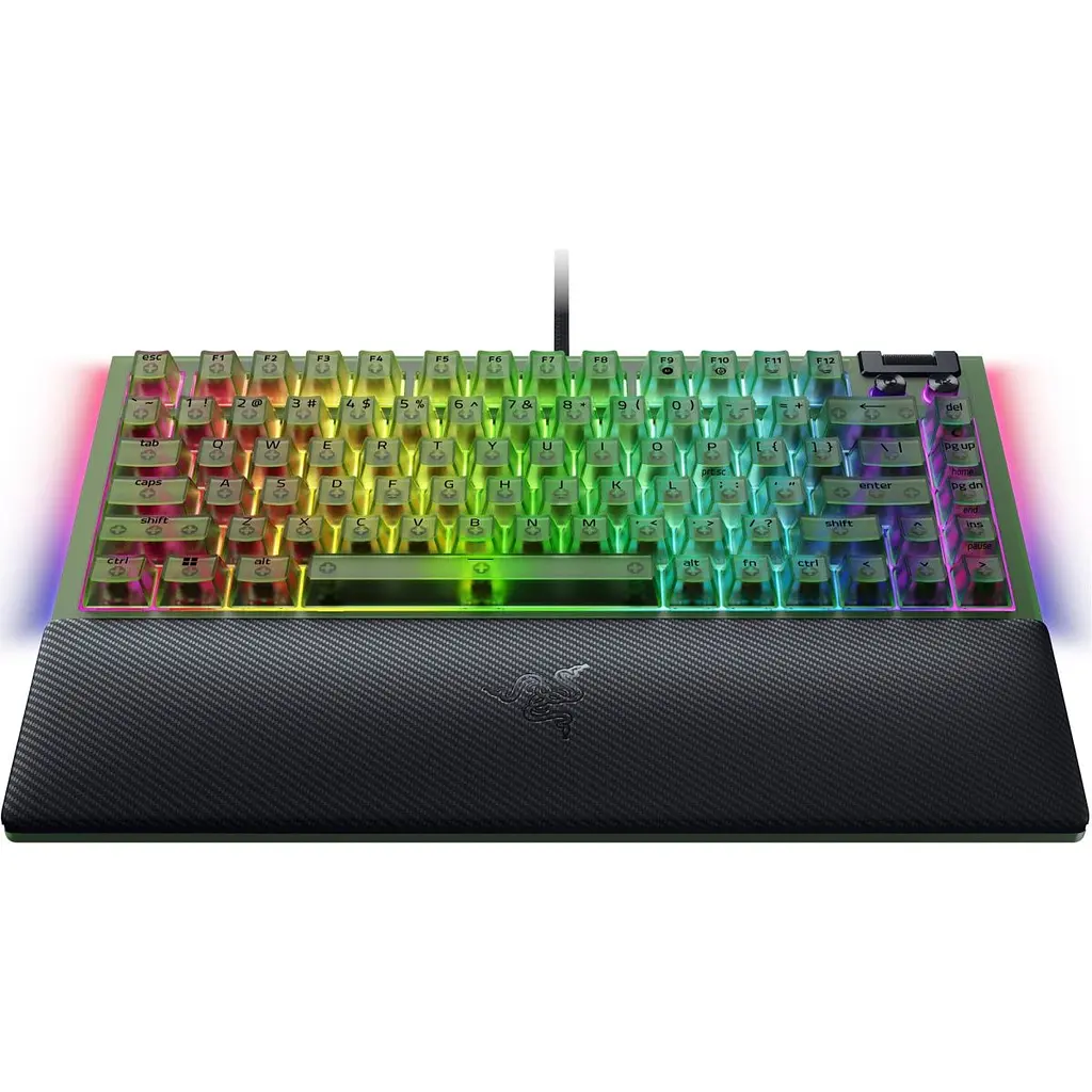 Клавіатура Razer BlackWidow V4 75% Phantom Green (RZ03-05003300-R3M1) [170785] - фото 2