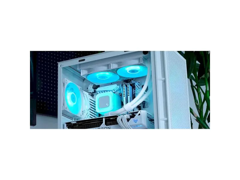 Водяне охолодження Deepcool LE240 WH V2 (R-LE240-WHAMMN-G-2) - фото 7