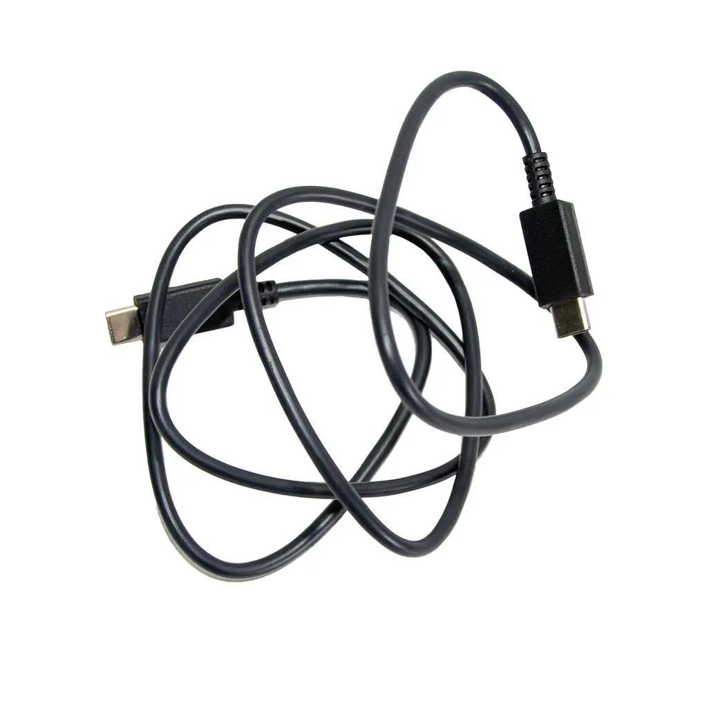 Кабель USB Type-C to Type-C 1 м, 5А, чорний, для швидкої зарядки - фото 5