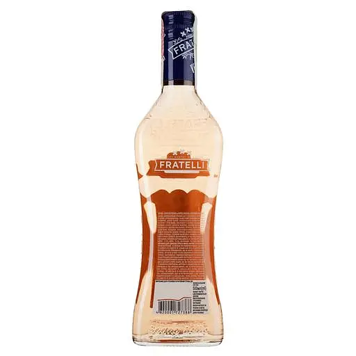 Вермут Fratelli Rosato рожевий солодкий 12.5% 0.5 л  - фото 2
