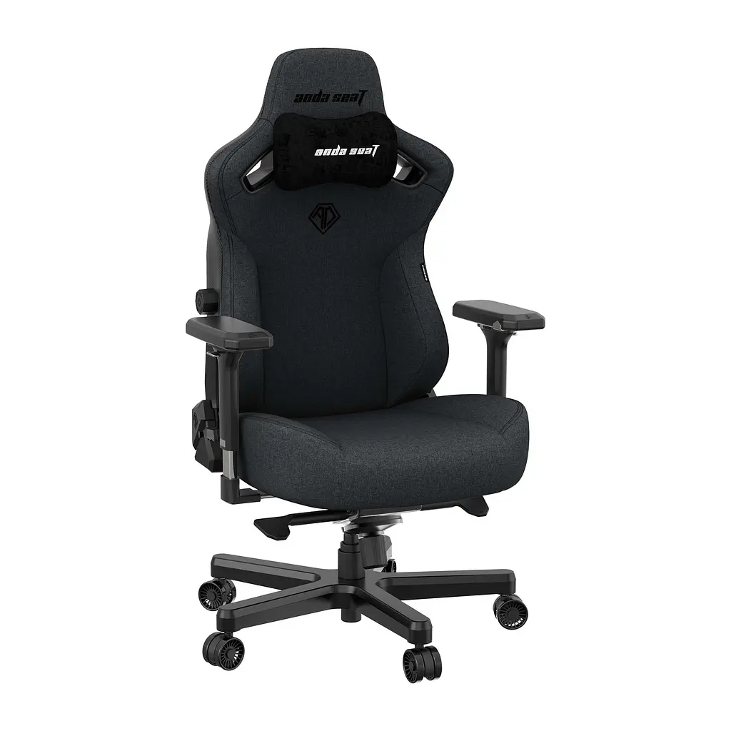 Крісло для геймерів Anda Seat Kaiser 3 Size XL Fabric Dark Gray (AD12YDC-XL-01-GB-CF) - фото 3