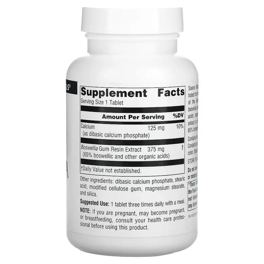 Экстракт Босвелии Source Naturals Boswellia 100 таблеток - фото 2