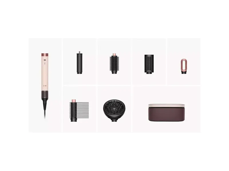 Мультистайлер Dyson Airwrap Co-anda2x Multi-styler & Dryer Curly+Coily Ceramic Pink/Rose Gold (598808-01) - фото 7
