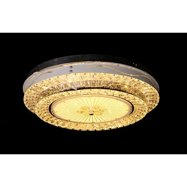 LED світлодіодна люстра светильнк зі стразами кругла Linisoln 6002/2 - фото 3
