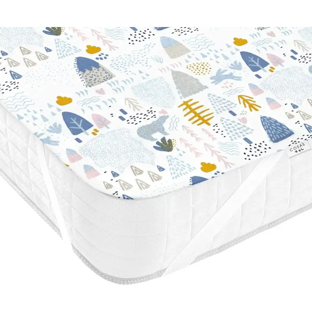 Наматрасник непромокаемый Cosas Sheet Water 70х120 см мята (WaterSheet_Tundra_120) - фото 3