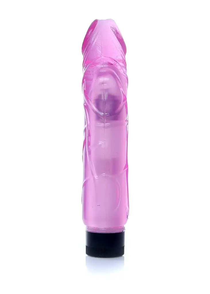 Вібратор B - Series EasyLove Juicy Jelly, 22 см (рожевий) - фото 2