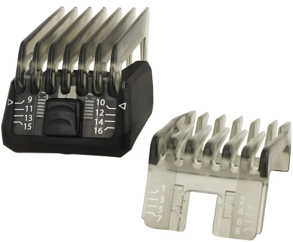 Remington Набір для стрижки, для бороди Edge all in one kit, вусів, голови, носа і тіла, акум., насадок-10, титан.напил., чорний - фото 9