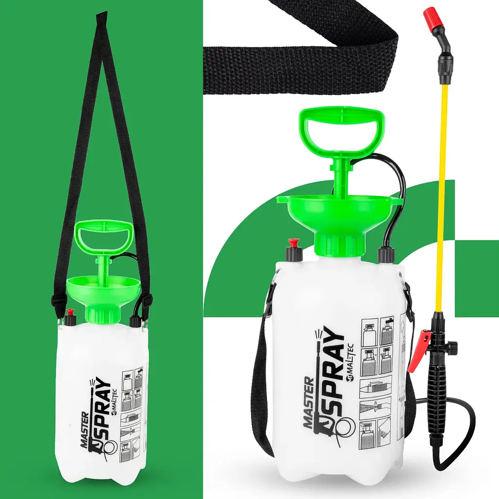 Ручний помповий обприскувач MalTec MasterSpray 5L 111437, 5 л - фото 10