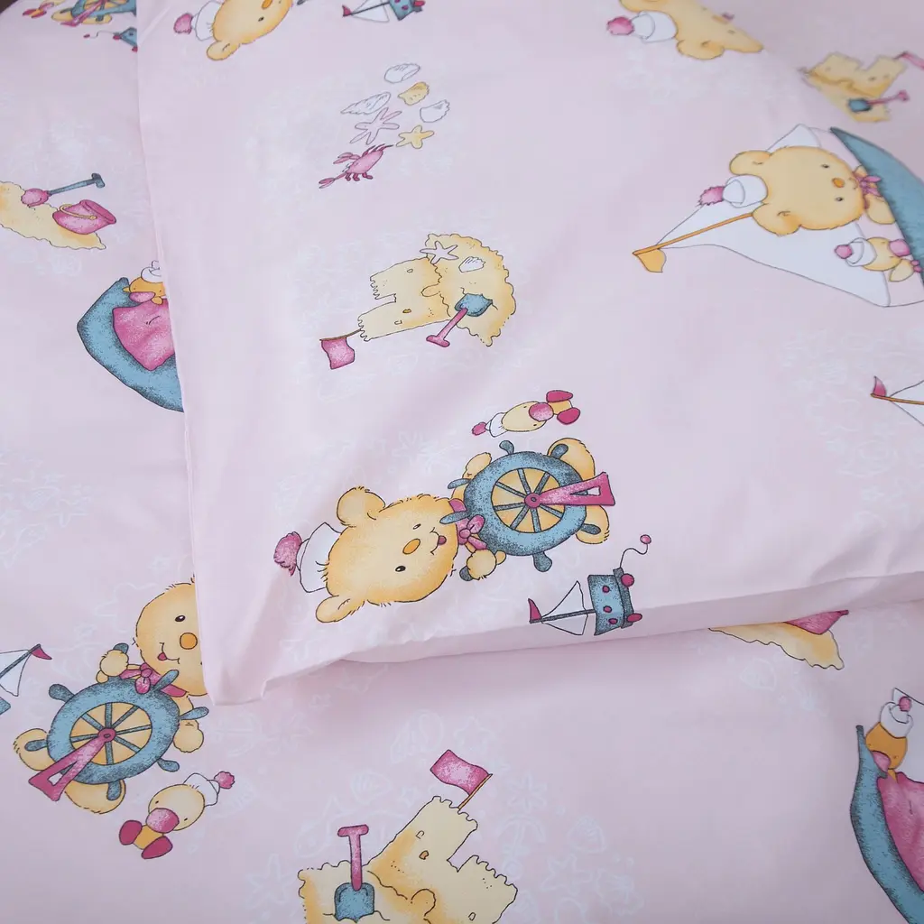 Комплект постільної білизни ТЕП Soft dreams Рожевий морячок підлітковий (2-04191_29886) - фото 6
