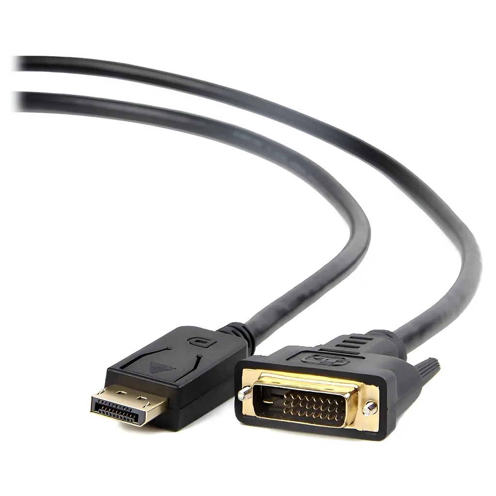 Кабель Cablexpert CC-DPM-DVIM-1M DisplayPort вилка на DVI вилка, 1м - фото 2