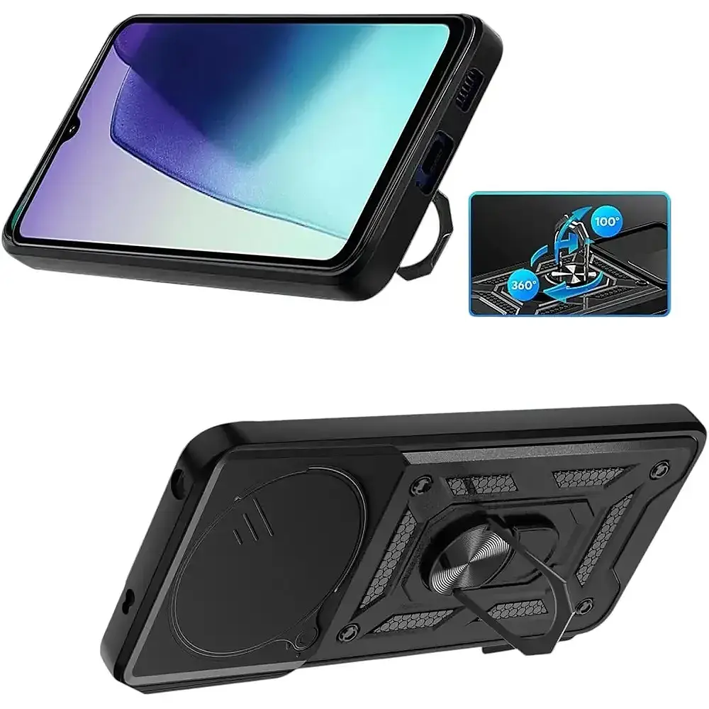 Чохол до мобільного телефона BeCover Military Xiaomi Redmi A4 5G Black (712875) - фото 2