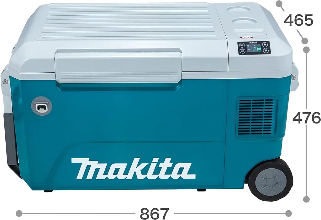 Холодильник-нагрівач акумуляторний Makita CW002GZ (50 л, XGT/LXT, 25.6 кг, без акумуляторів та зарядного пристрою) - фото 2