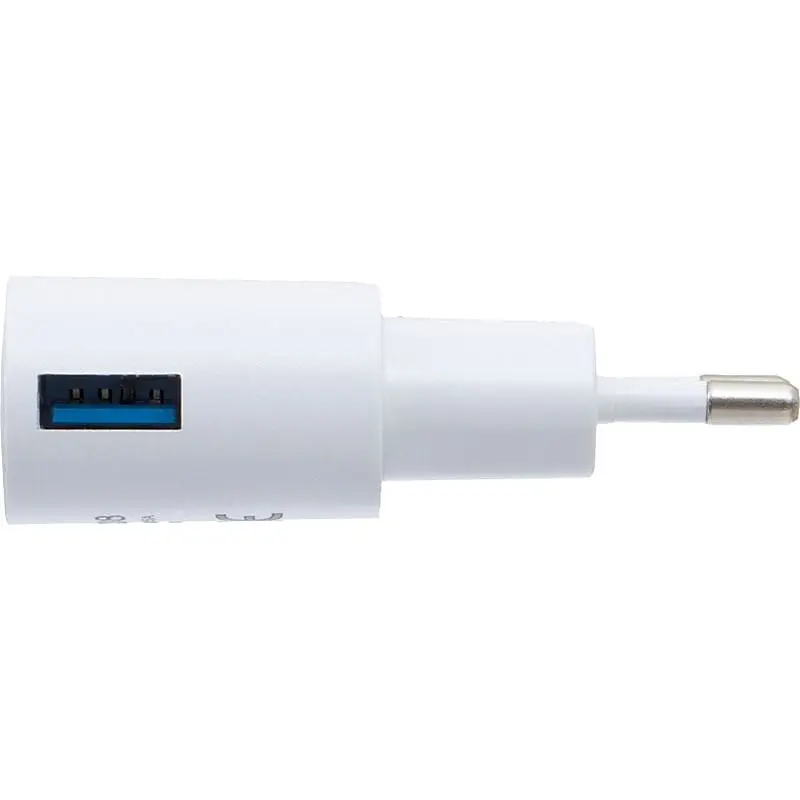Сетевое зарядное устройство INKAX CD-08 Travel charger + Lightning cable 1USB 1A White - фото 3
