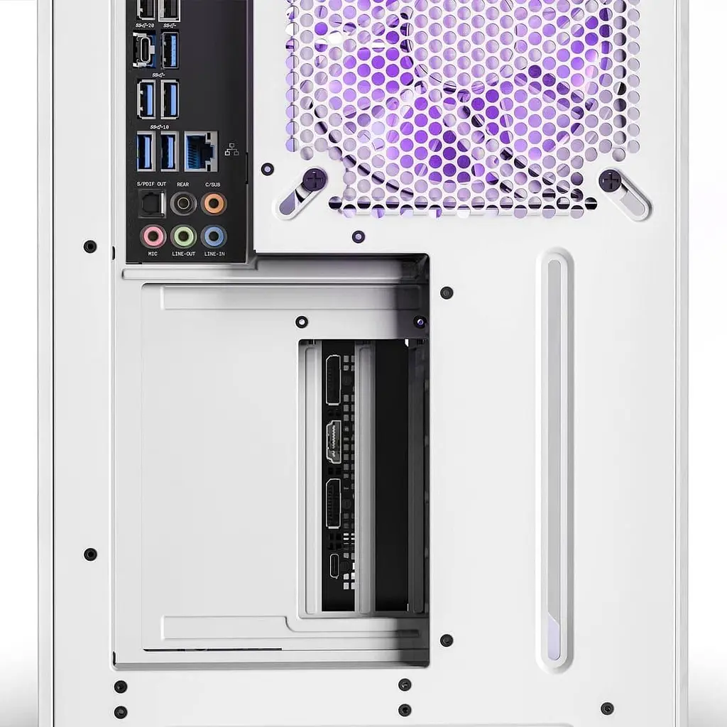 Підставка для відеокарти NZXT Vertical GPU Mounting Kit - White (AB-RH175-W1) - фото 9