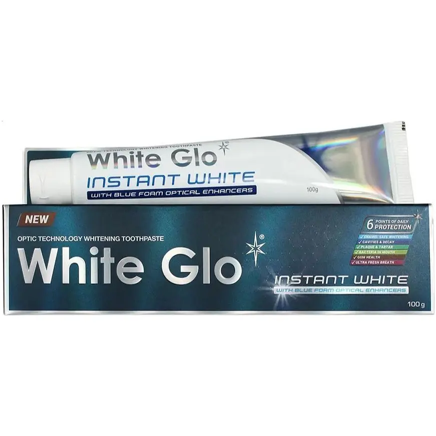 Відбілююча зубна паста White Glo Instant White 100 г