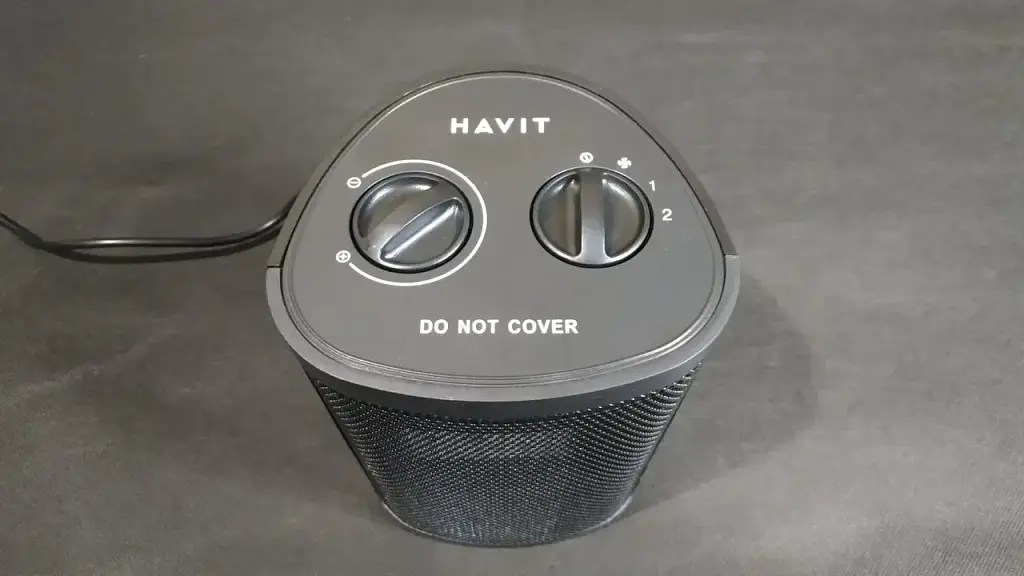 Тепловентилятор HAVIT HT1227 1500W (захист від перекидання й перегрівання) - фото 4