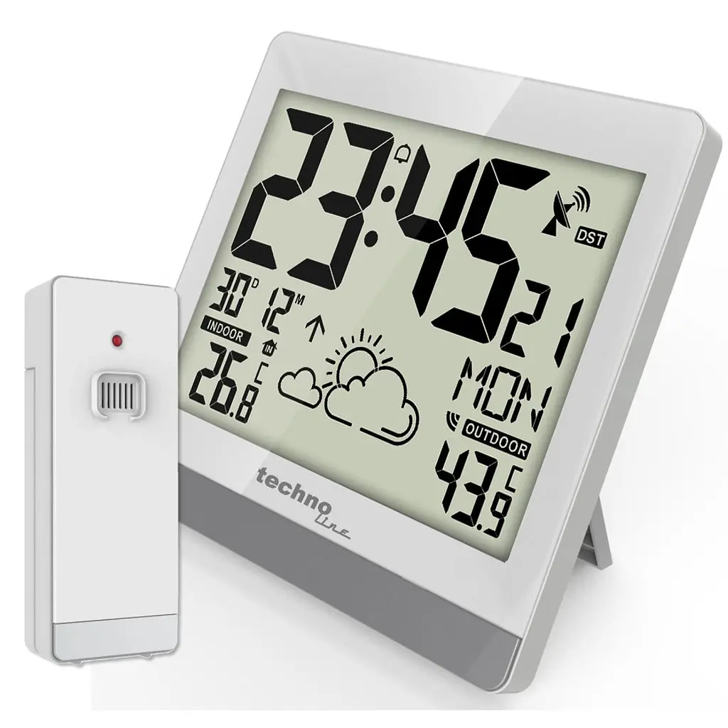 Настінний годинник Technoline WS8119 White (WS8119) - фото 2