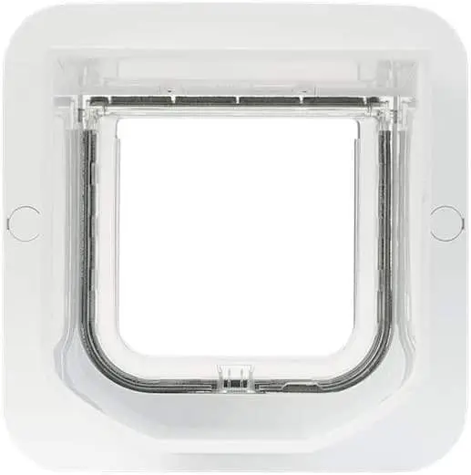 Заслінка для кішок SureFlap з ідентифікацією мікрочіпа, біла (потрібні 4 батареї AA) - фото 3