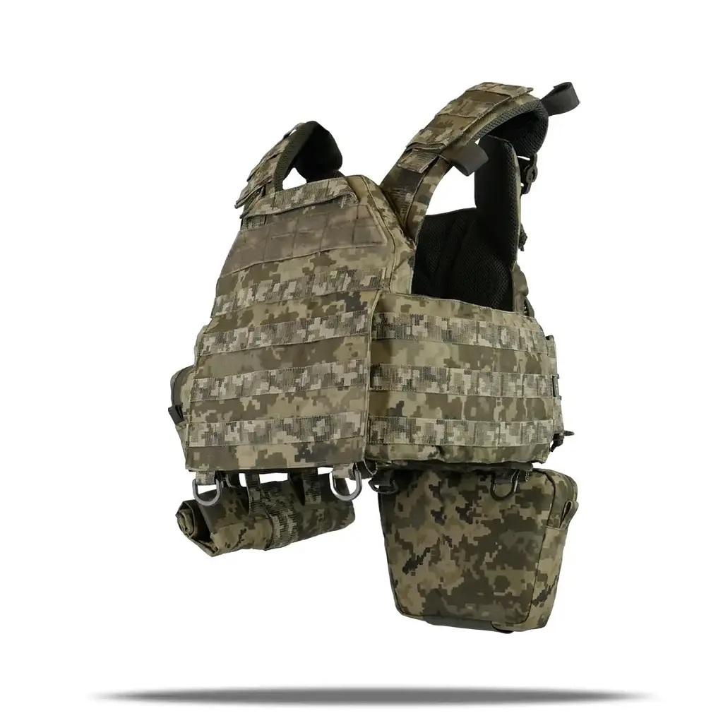 Плитоноска Kiborg GU gen.2 + 6 підсумків Pixel (1000-k45002) - фото 4